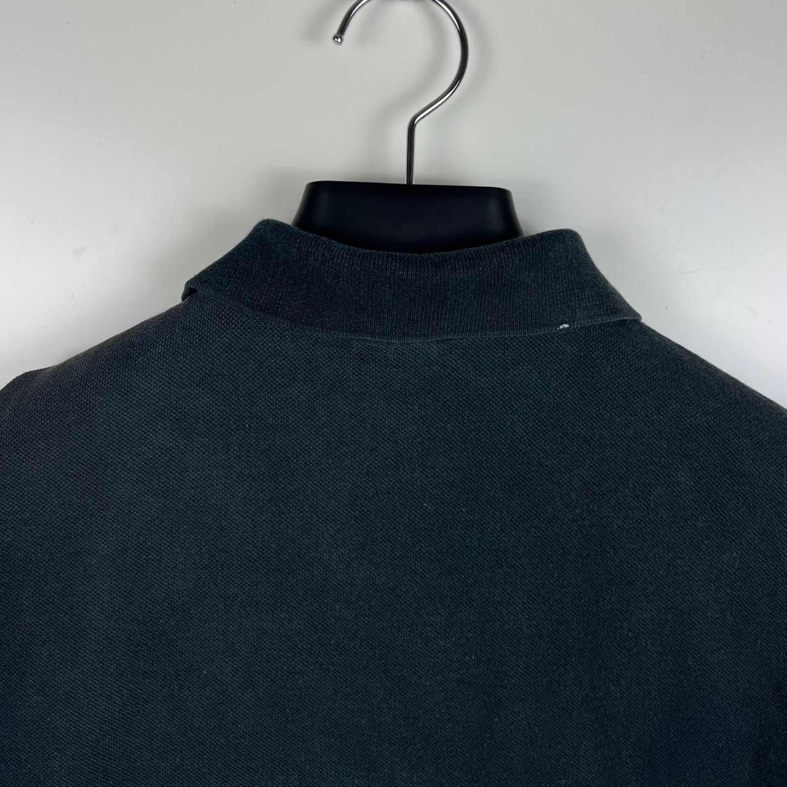 POLO BY RALPH LAUREN 00s y2k archive fade black big ponny polo 