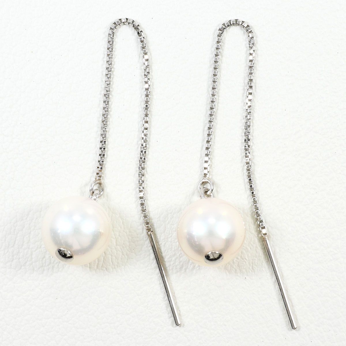 PT900/プラチナ ピアス パール（真珠） 総重量約1.5g ジュエリー