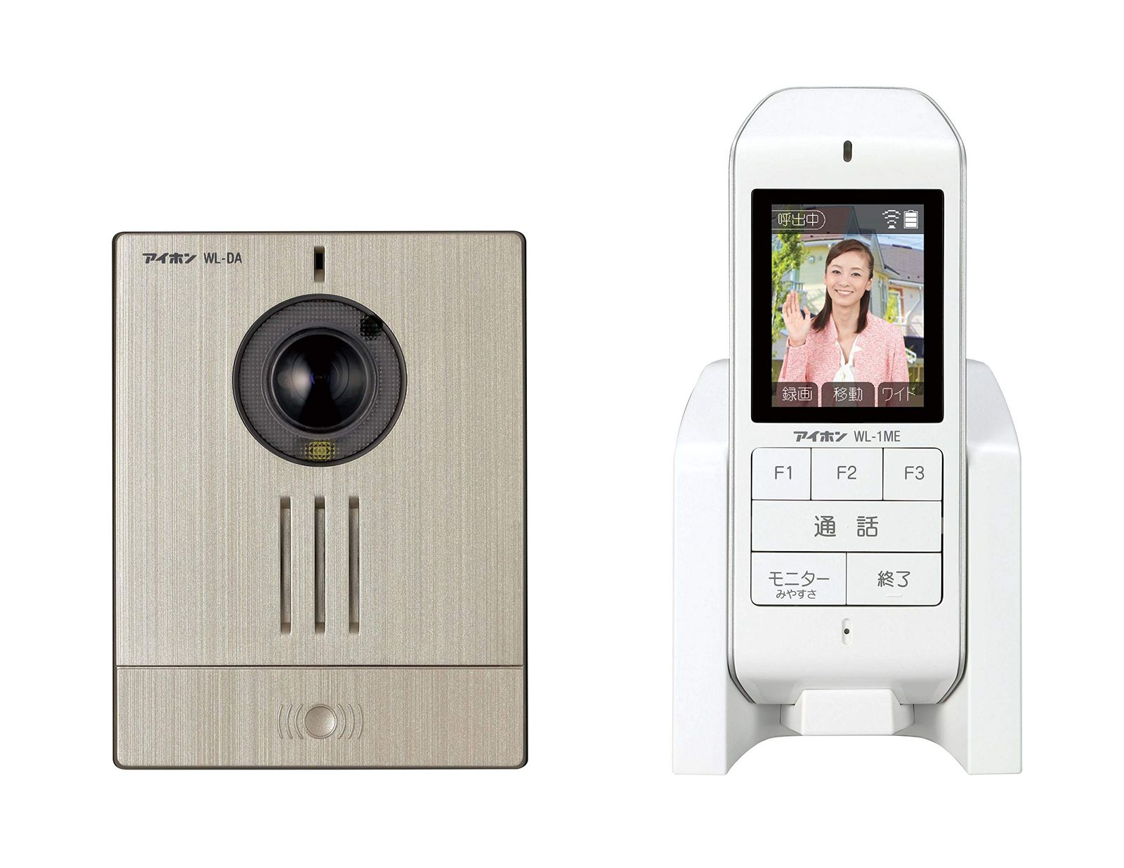 アイホン ドアホン インターホン ワイヤレス 子機電池式 配線工事不要 親機と子機セット WL-11 526bed16