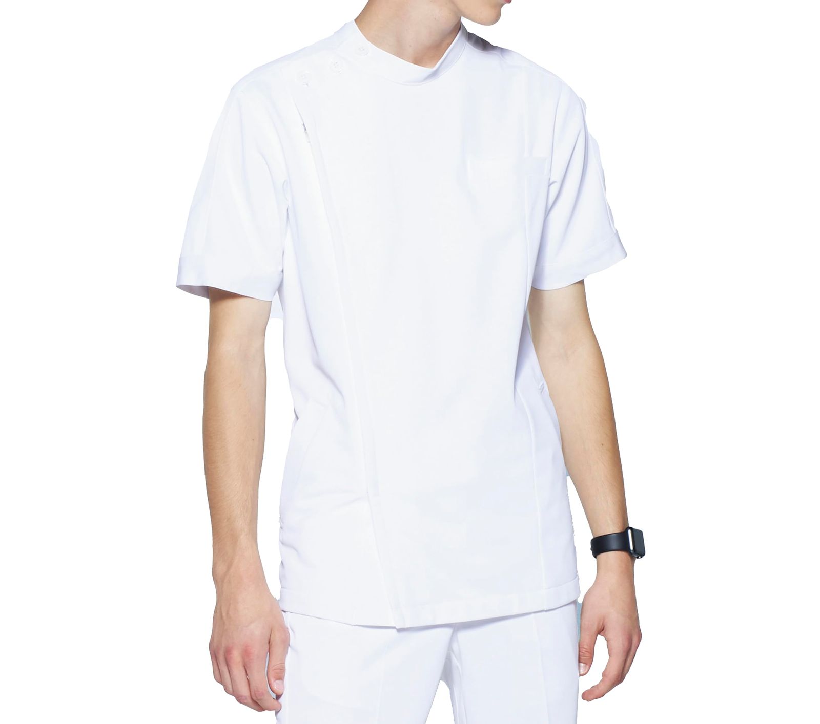 ミズノ ケーシージャケット シンプル 兼用 吸汗速乾 [制菌/制電/透防止] 医