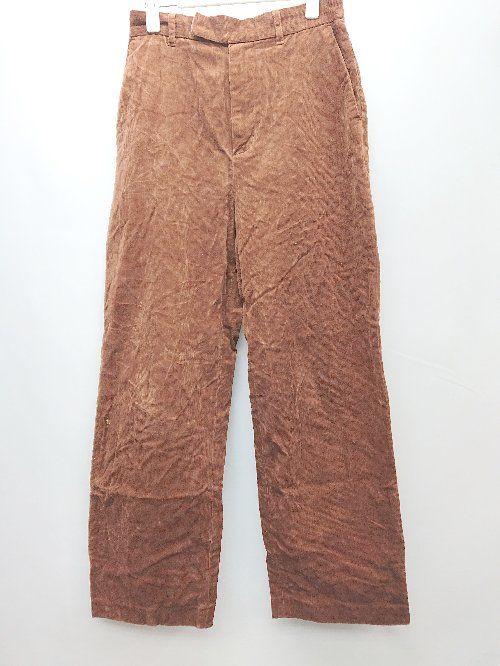 ◇ URBAN RESEARCH DOORS コーデュロイ シンプル 無地 ストレッチ パンツ サイズM ブラウン系 レディース P 【1308240011725】