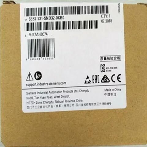【新品 ★送料無料 】Siemensモジュール6ES7231-5ND32-0XB0 【６ヶ月保証】