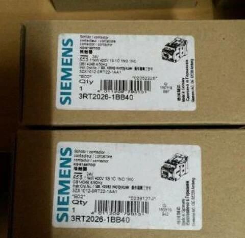 【新品 ★送料無料 】SIEMENS 3RT2026-1BB40 3RT2026-1BB40 3RT20261BB40 Contactor【６ヶ月保証】