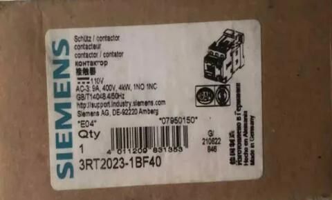 【新品 ★送料無料 】SIEMENS 3RT2023-1BF40 【６ヶ月保証】