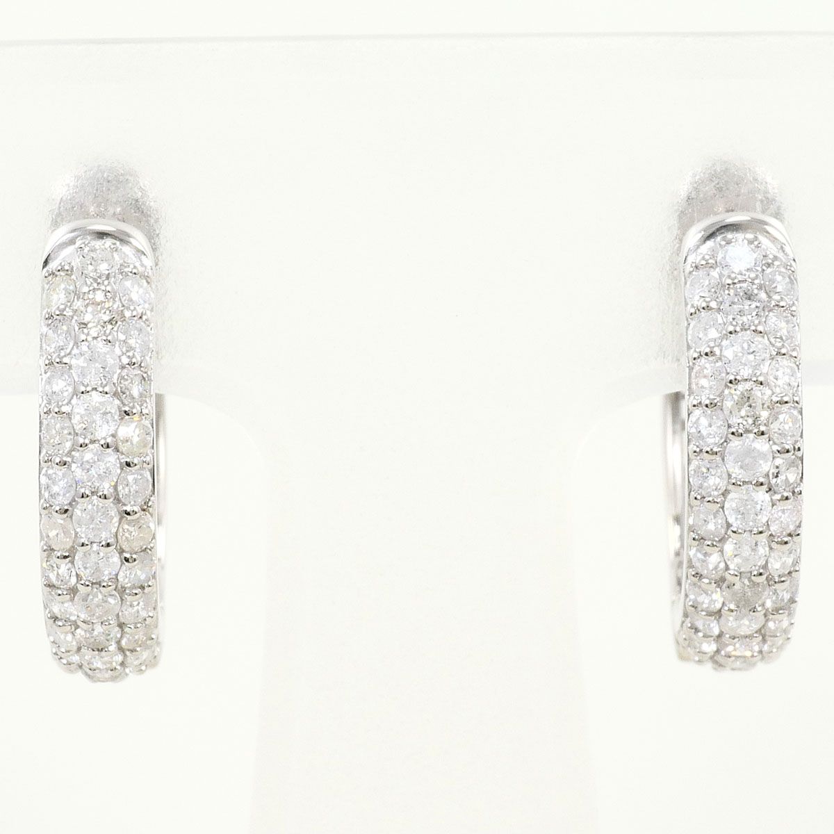 PT900/プラチナ ピアス ダイヤモンド 0.50ct 鑑別書 総重量約5.5g ジュエリー