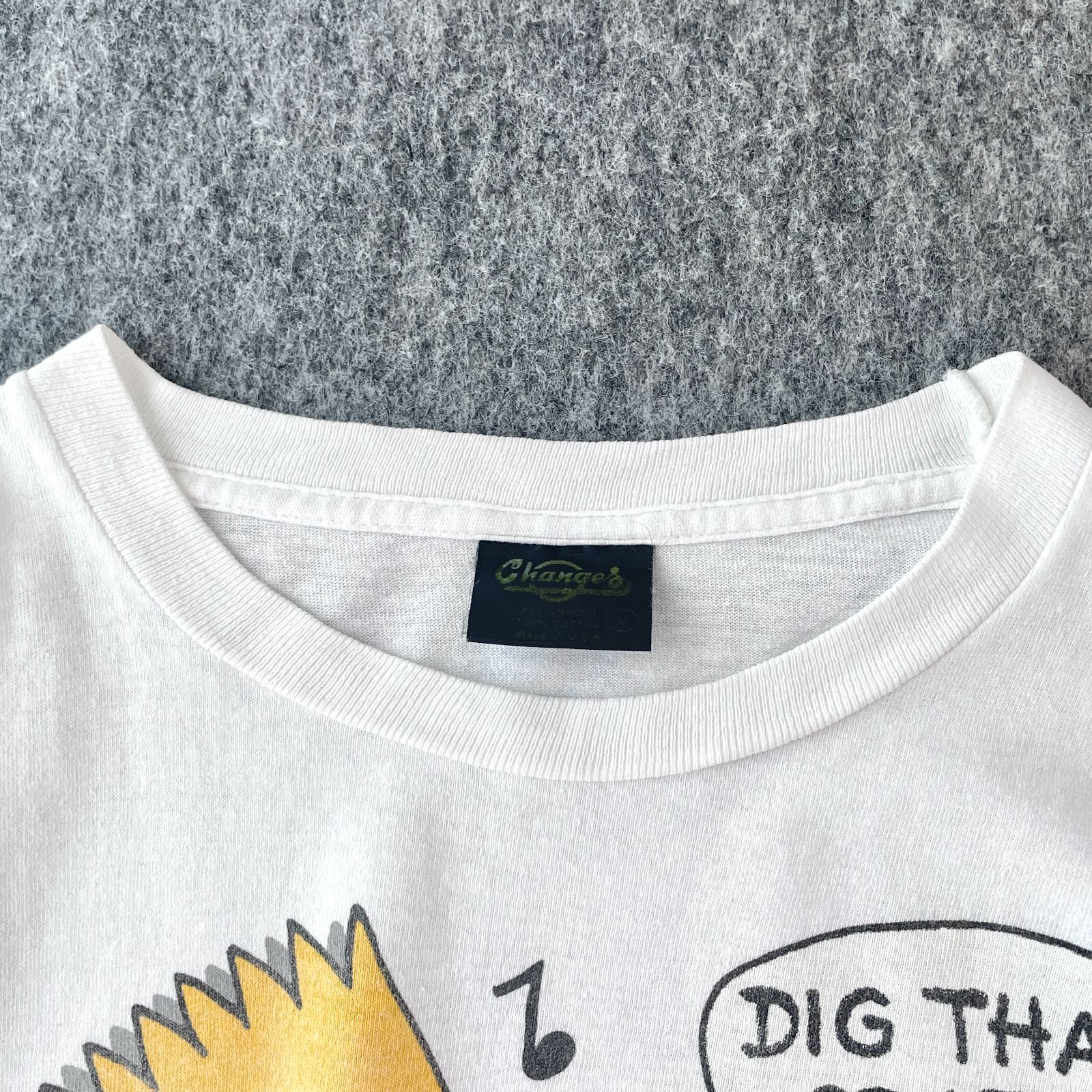 USA製 90s Changes チェンジズ デザインTシャツ シンプソンズ シングル