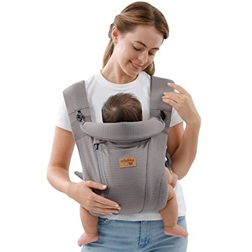 ☆新品☆ベビー スリング 新生児 抱っこ紐 対面抱っこ 前向き抱 ベビーキャリア だっこひも おんぶ紐ママパパ兼用 腰サポート付き 軽量 通気性 出産祝い (ダークグレー) 598ac967