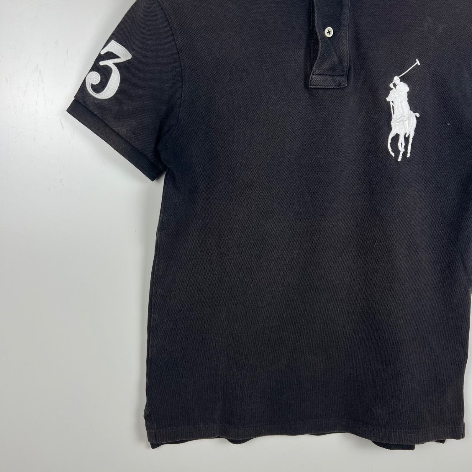 Polo By Ralph Lauren ビッグポニー イギリス S y2k POLO RALPH LAUREN y2k BIG pony POLO shirts XS ポロラルフローレン