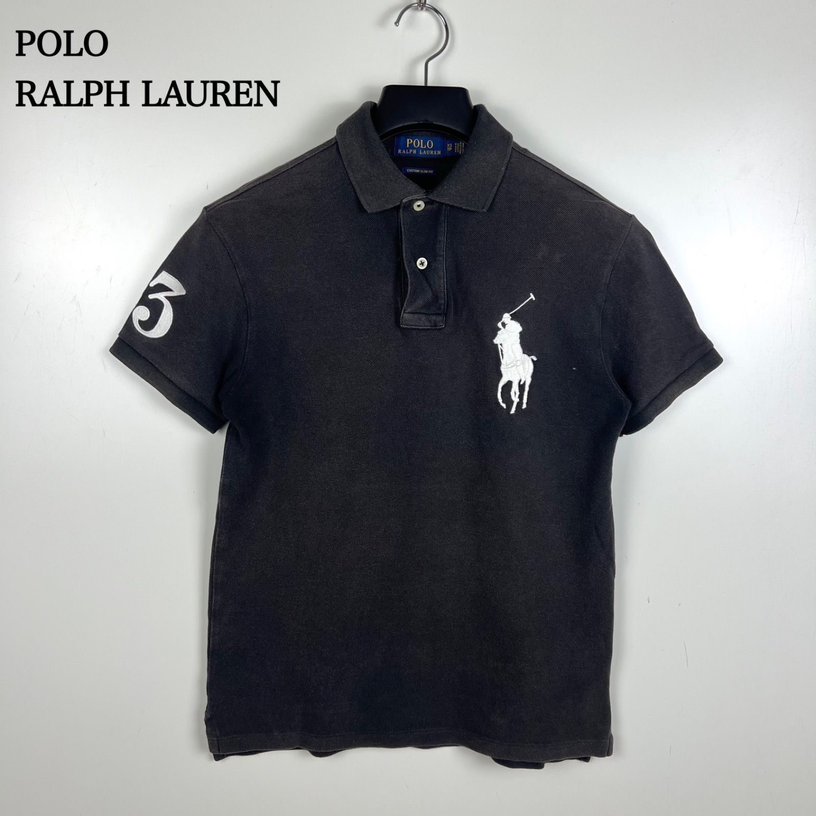 POLO RALPH LAUREN y2k BIG pony POLO shirts XS ポロラルフローレン