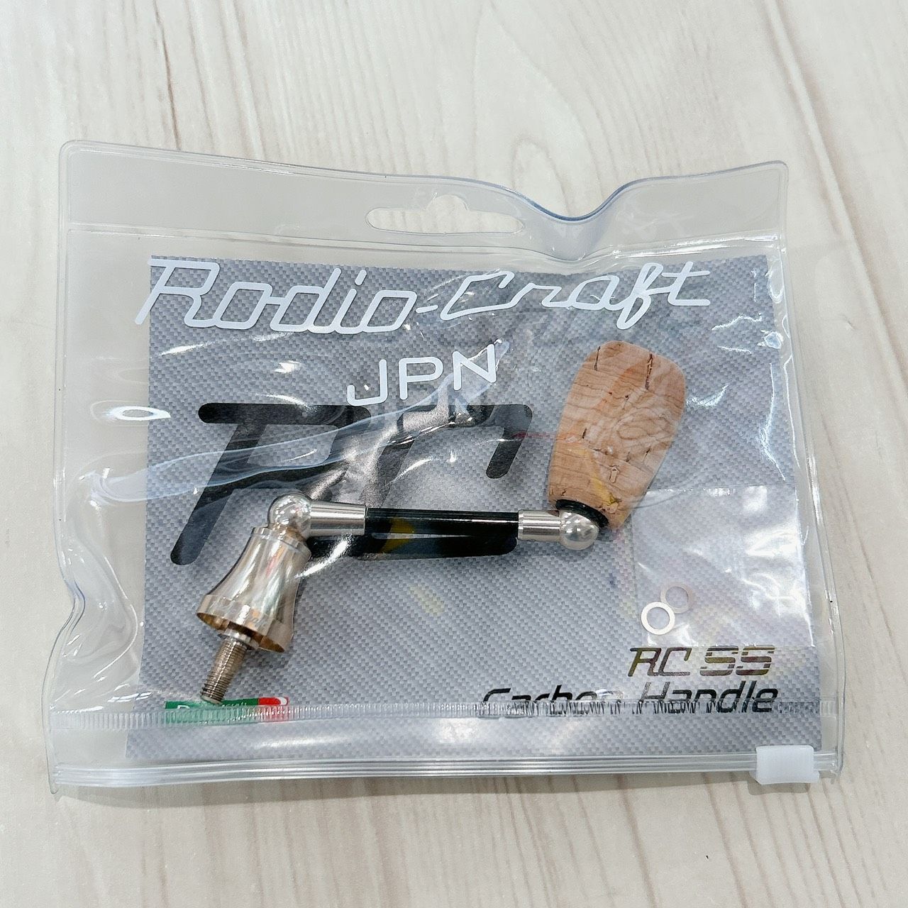 中古品】ロデオクラフト RCシングルスピニングカーボンハンドル