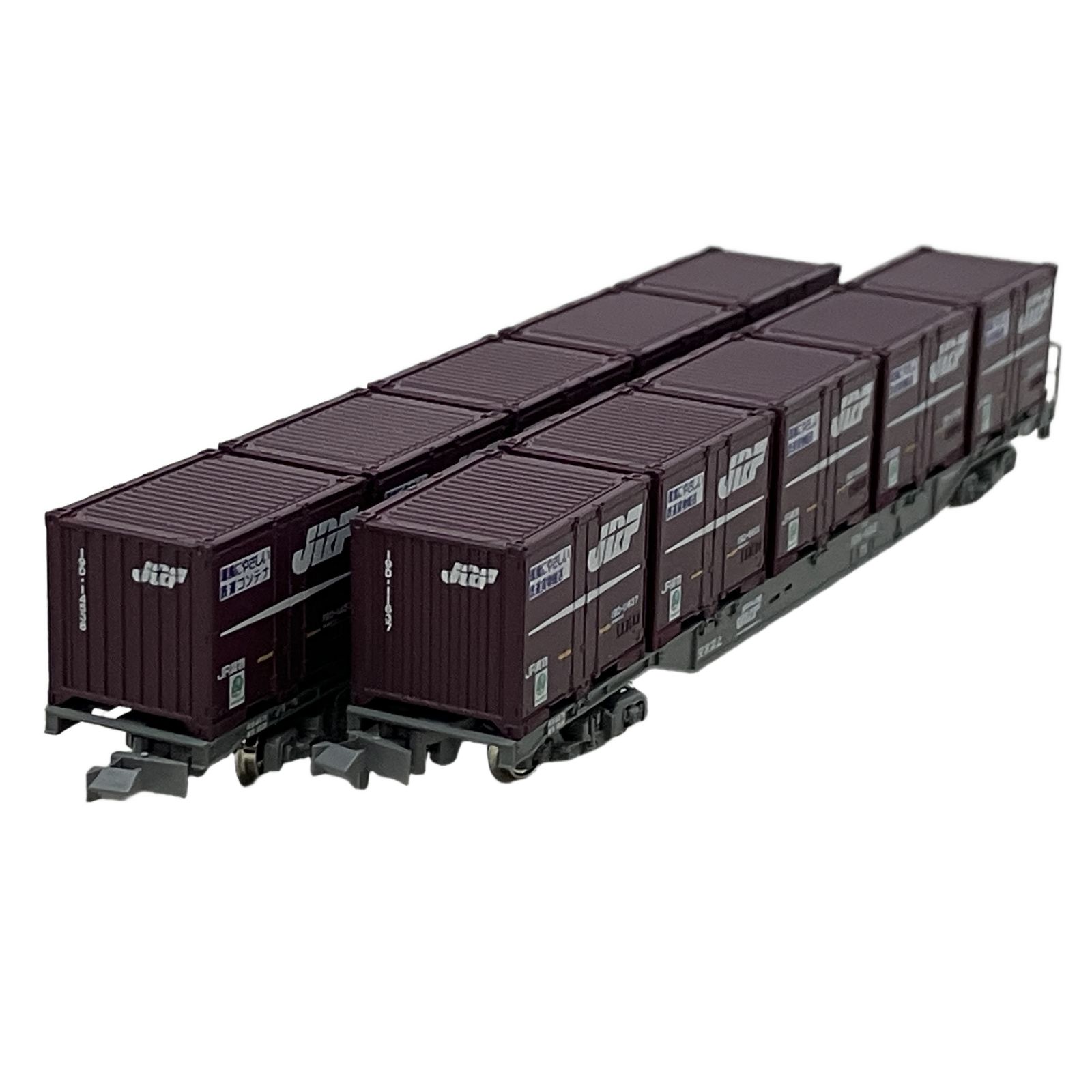 KATO 10-245 コキ106形貨車 19Dコンテナ積載 2両セット カトー 鉄道模型 Nゲージ 中古 C11248207