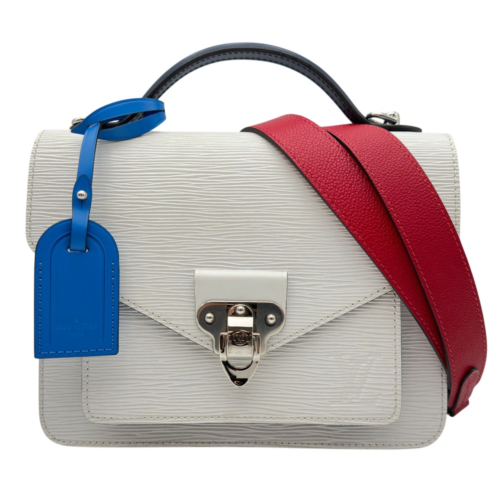 ルイ・ヴィトン LOUIS VUITTON ネオ・モンソー M55392 ホワイト エピレザー レディース ショルダーバッグ