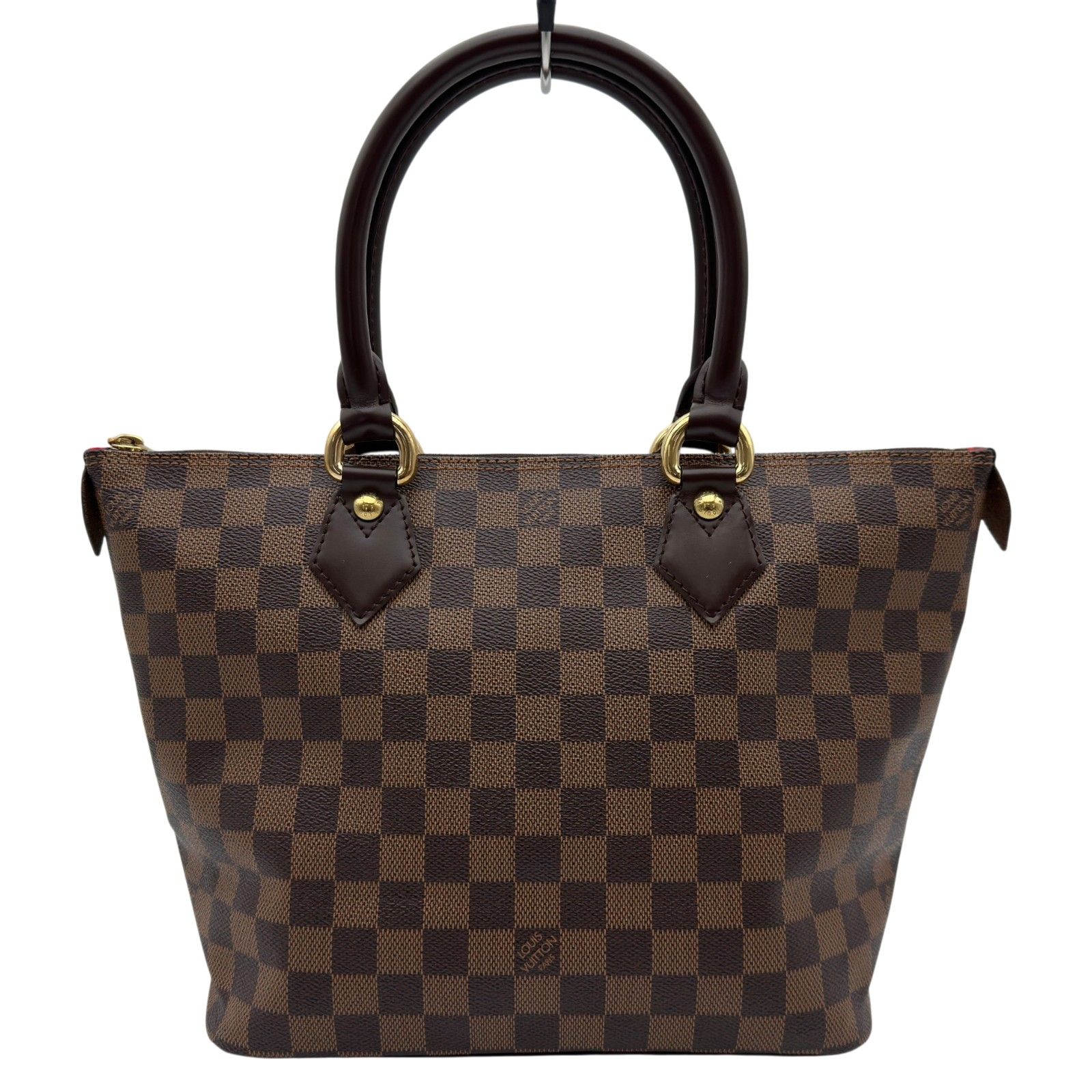 ルイ・ヴィトン LOUIS VUITTON サレヤPM N51183 ブラウン ダミエ/レザー レディース トートバッグ