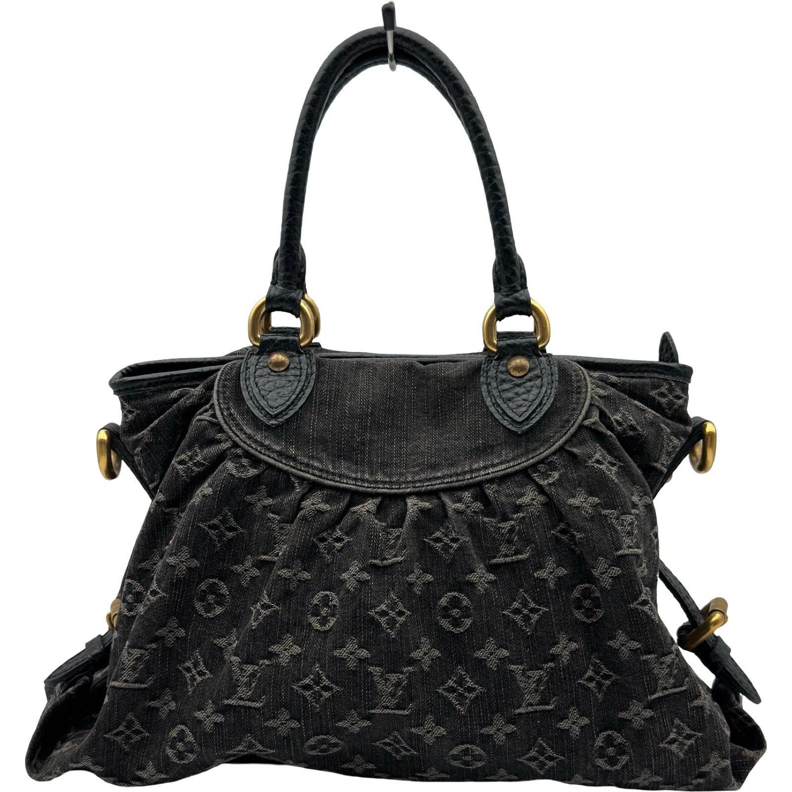 ルイ・ヴィトン LOUIS VUITTON ネオ・カヴィMM M95351 モノグラム・デニム レディース トートバッグ