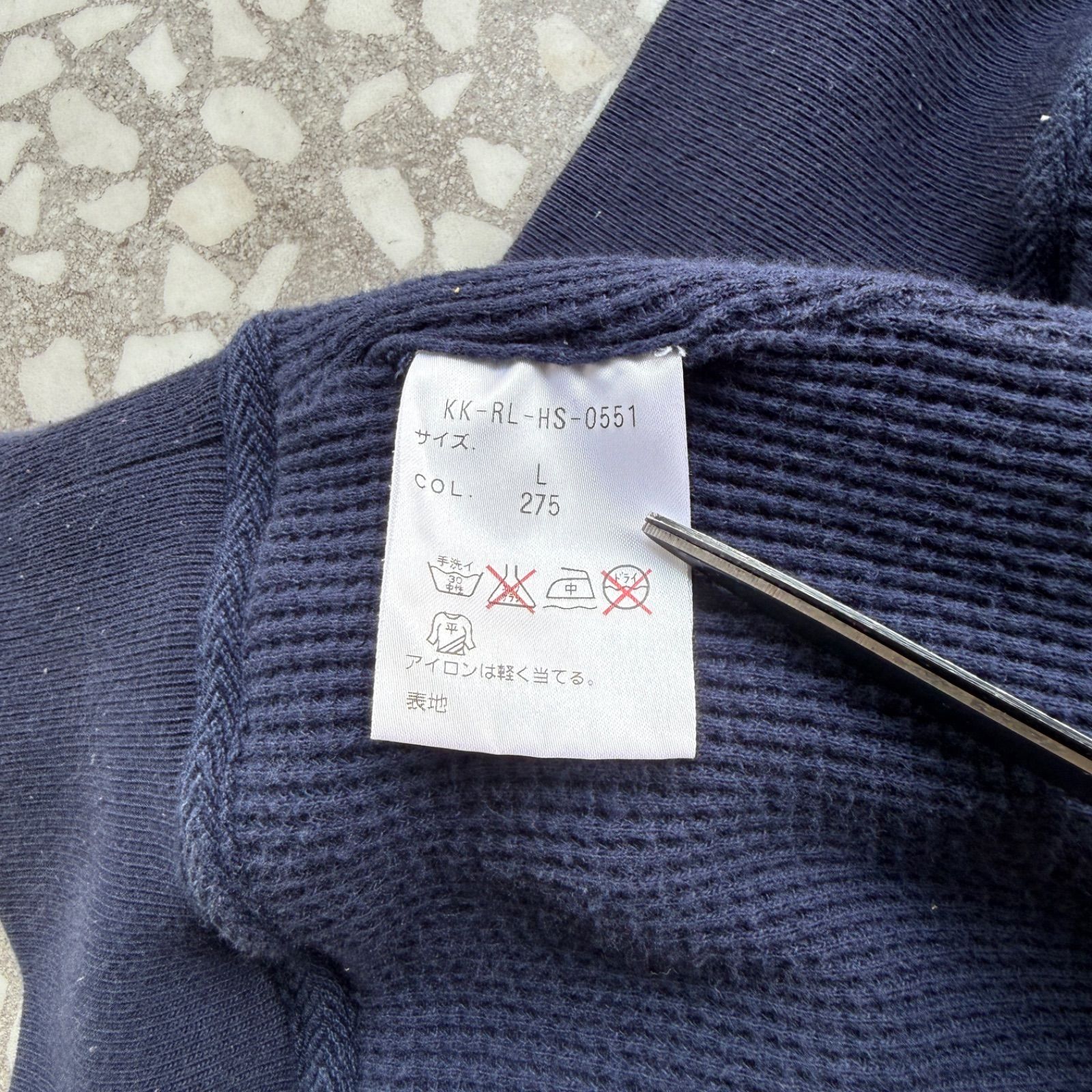 Polo by Ralph Lauren / 00's- double zip hoodie sizeL ポロバイラル