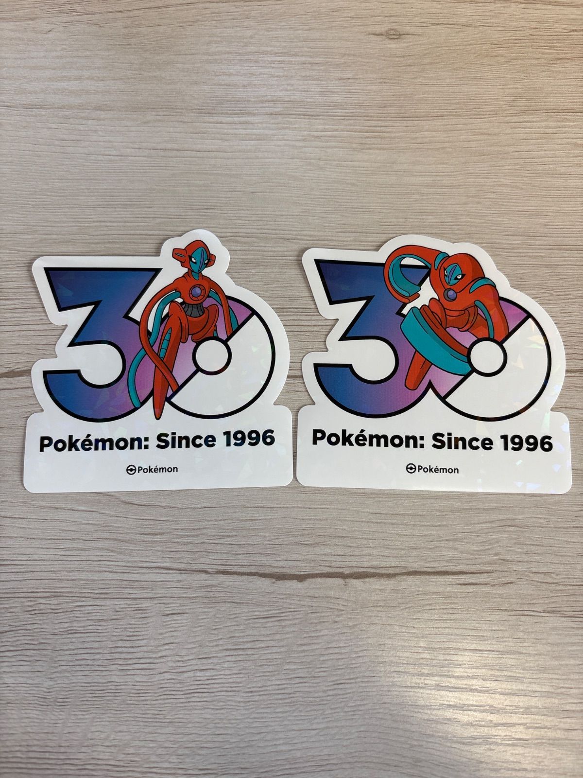 ポケモン ステッカー デオキシス2種セット 韓国 30周年 シール - メルカリ