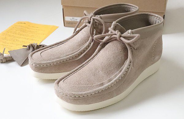 未使用】 Clarks × INVINCIBLE ◇ Wallabee Boot ワラビーブーツ UK8.5