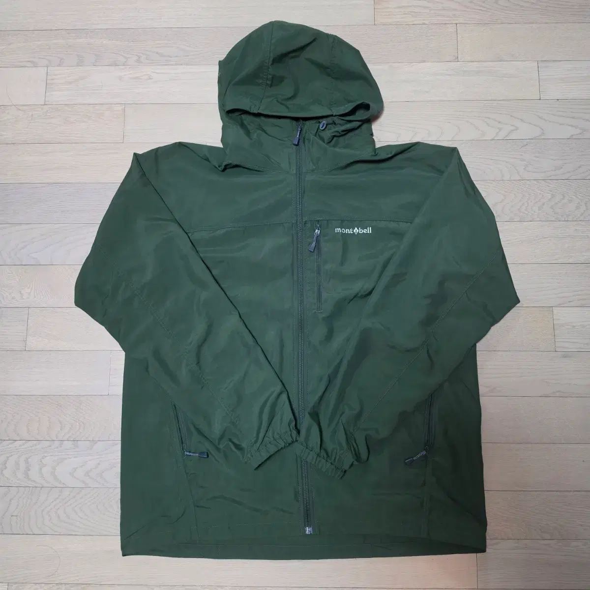 モンベル O D フード ジャケット DARK GREEN モンベル OD ジャケット 