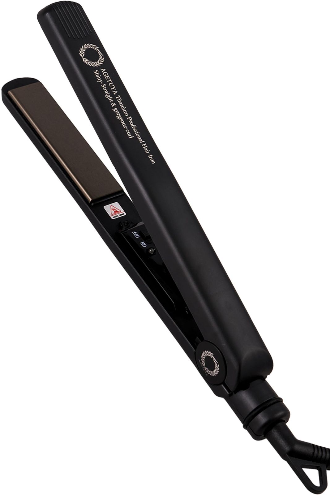 アゲツヤ チタニウムプレート プロフェッショナルヘアアイロン 220℃ 43203-30746 (海外非対応)pms 47a7fc16