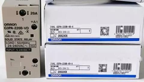 【新品★送料無料】OMRON ソリッドステートリレー オムロン G3PA-220B-VD-X DC5-24 【６ヶ月保証】