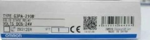 【新品★送料無料】OMRON オムロンG3PA-210B【６ヶ月保証】