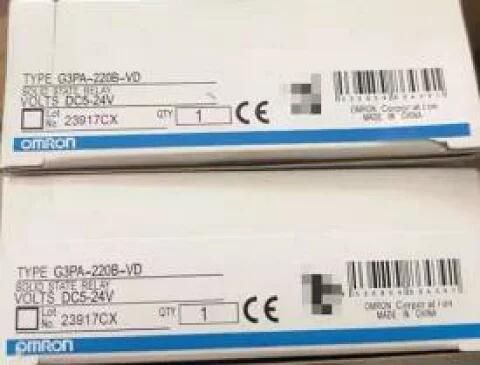 【新品★送料無料】OMRON オムロン G3PA-220B-VD 【6ヶ月保証】