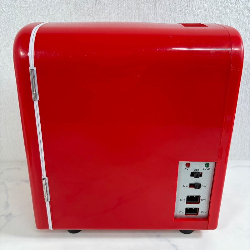 ペコちゃん まっ赤なミニ冷蔵庫 不二家 PECO CH-8906-12/AC100V 511K
