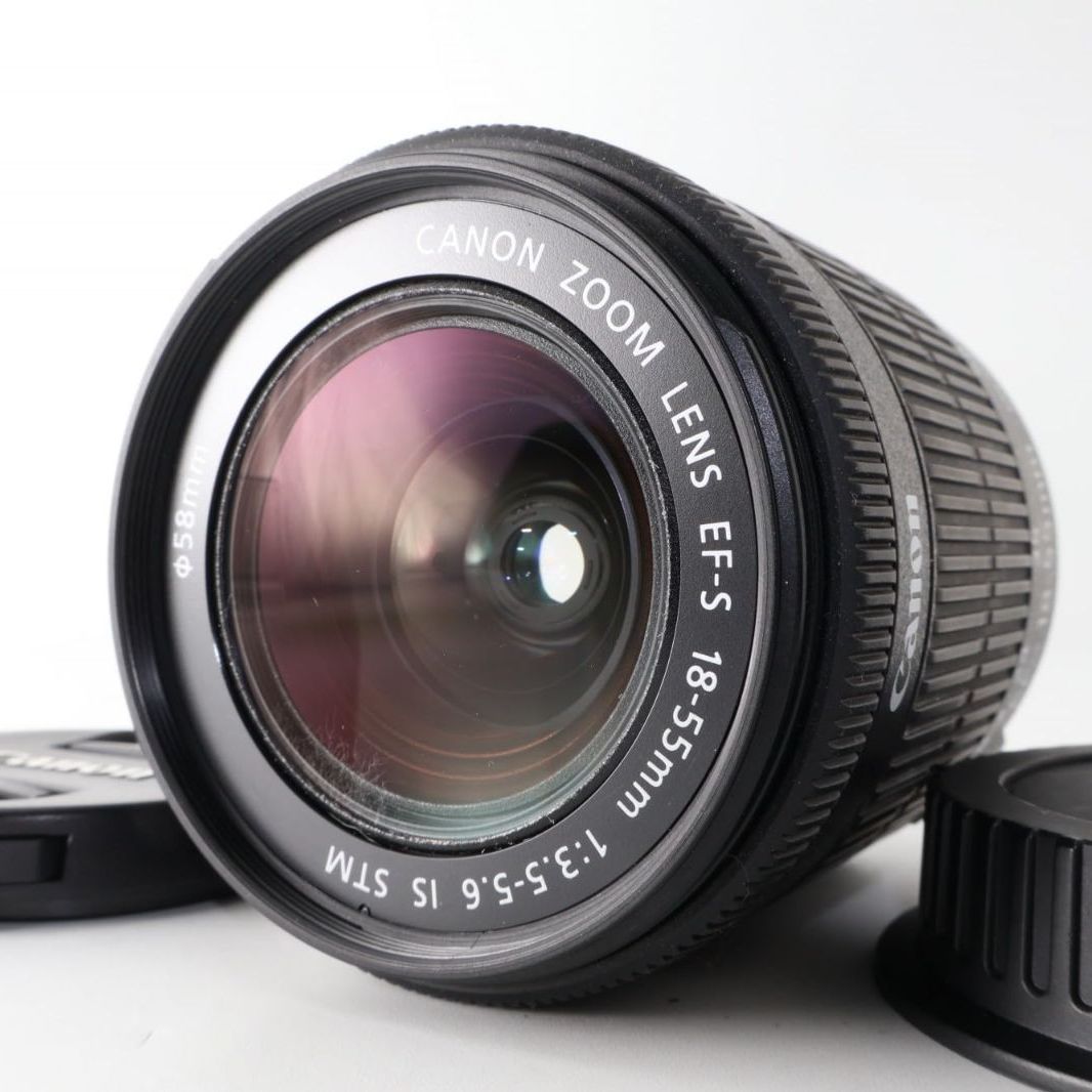 Canon 標準ズームレンズ EF-S18-55mm F3.5-5.6 IS STM APS-C対応