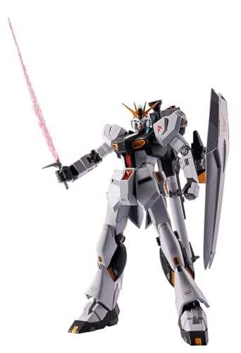 【新品】TAMASHII NATIONS METAL ROBOT魂 機動戦士ガンダム 逆襲のシャア νガンダム 約150mm ABS&ダイキャスト&PVC製 塗装済み可動フィギュア 5020a4ef