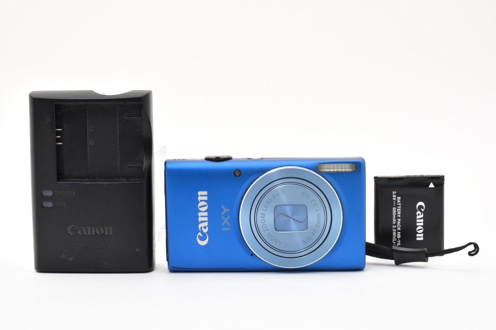 Canon キャノン IXY 100F ブルー /3156 動作OK 返金保証