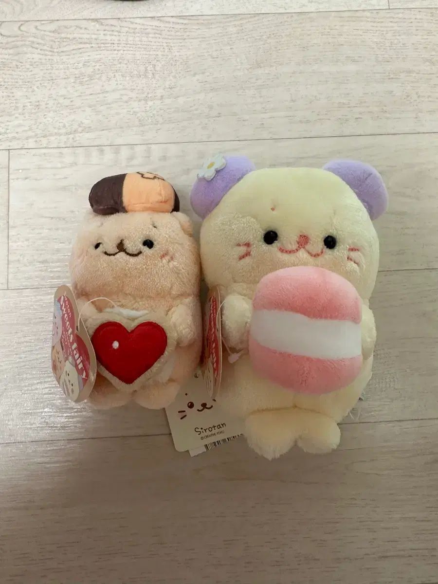 シロタンデザートぬいぐるみセット