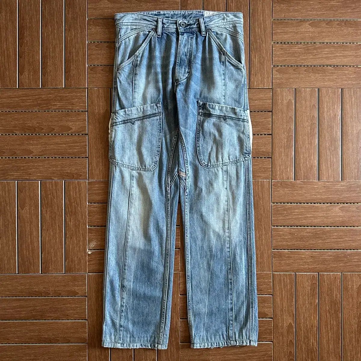 DIESEL flagix カーゴ デニム パンツ 27