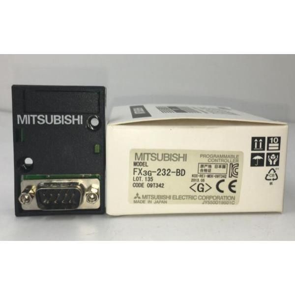 【新品 ★送料無料 】三菱電機 FX3G-232-BD MELSEC-FXシリーズ RS-232C通信用機能拡張ボード【６ヶ月保証】