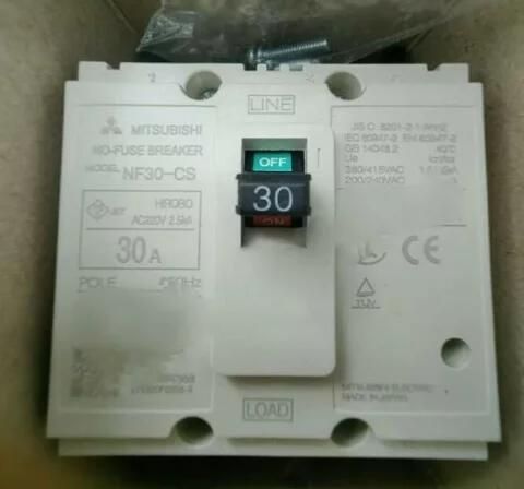 【新品★送料無料】三菱電機 NF30-CS 3P 30A ノーヒューズ遮断器【6ヶ月保証】