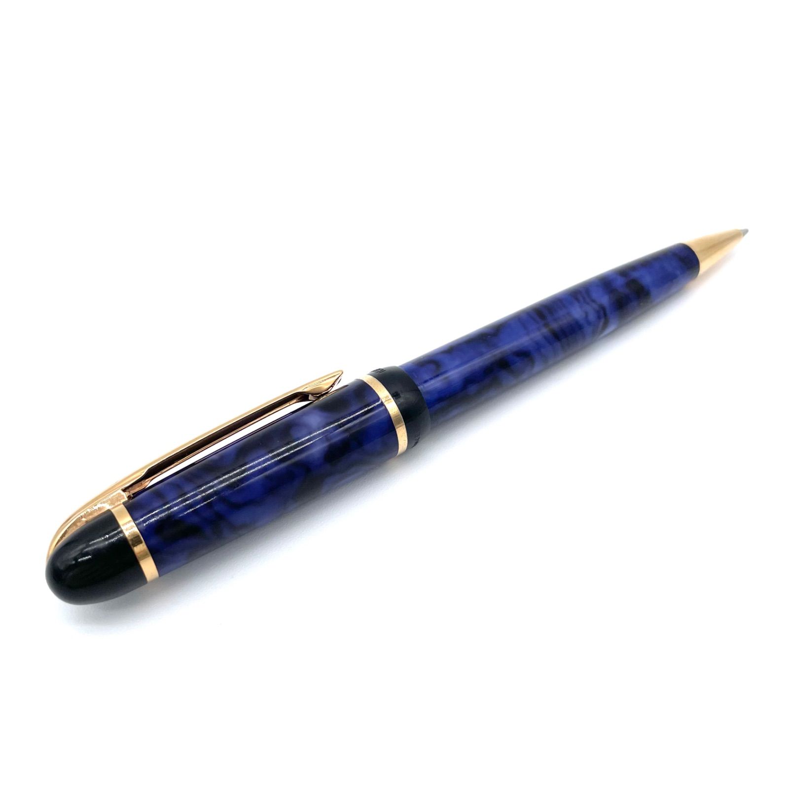 ウォーターマン ボールペン ブルーマーブル WATERMAN 廃盤 希少
