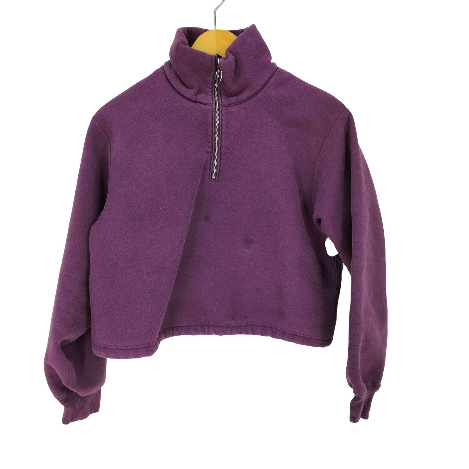 フィーニー PHEENY ATHLETIC FLEECE HALF ZIP P/O SHORT 