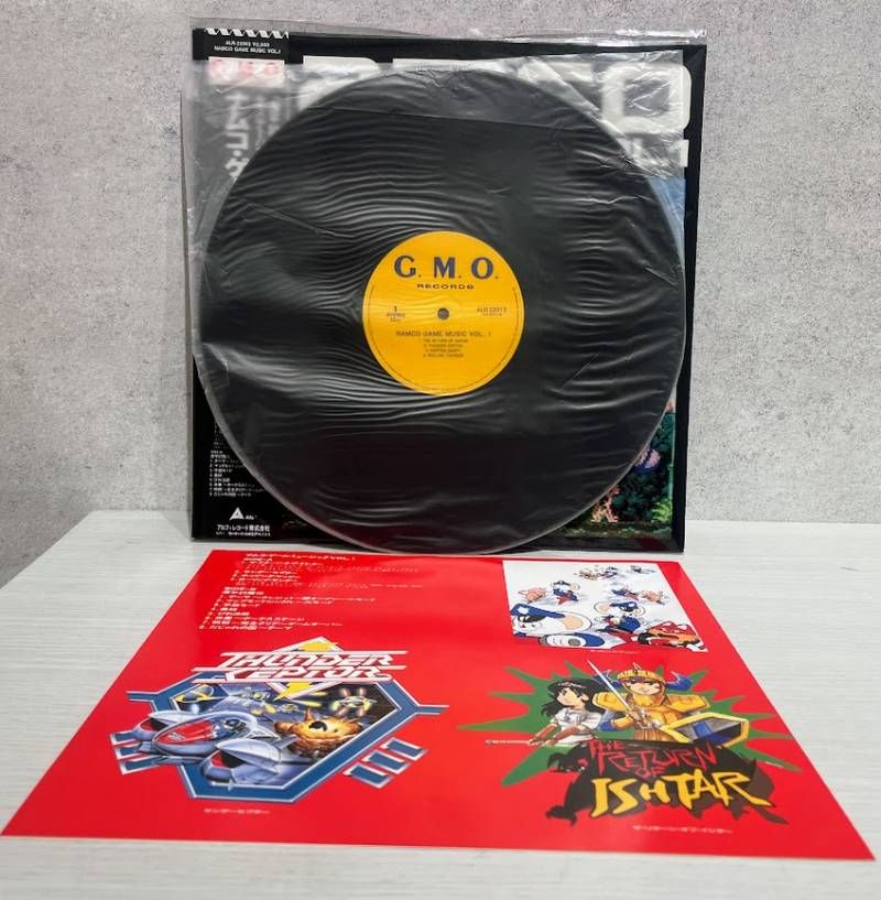 Namco Game Music Vol.1 LPレコード　帯、シュリンク付き NAMCO GAME MUSIC ナムコ・ゲーム・ミュージック VOL.1 LP 帯付き