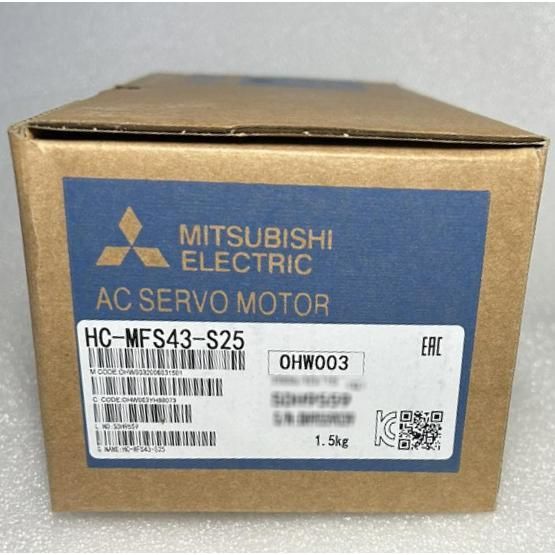 【新品★適格請求書★税込★送料無料】MITSUBISHI/三菱 HC-MFS43-S25 サーボモーター【６ヶ月保証】