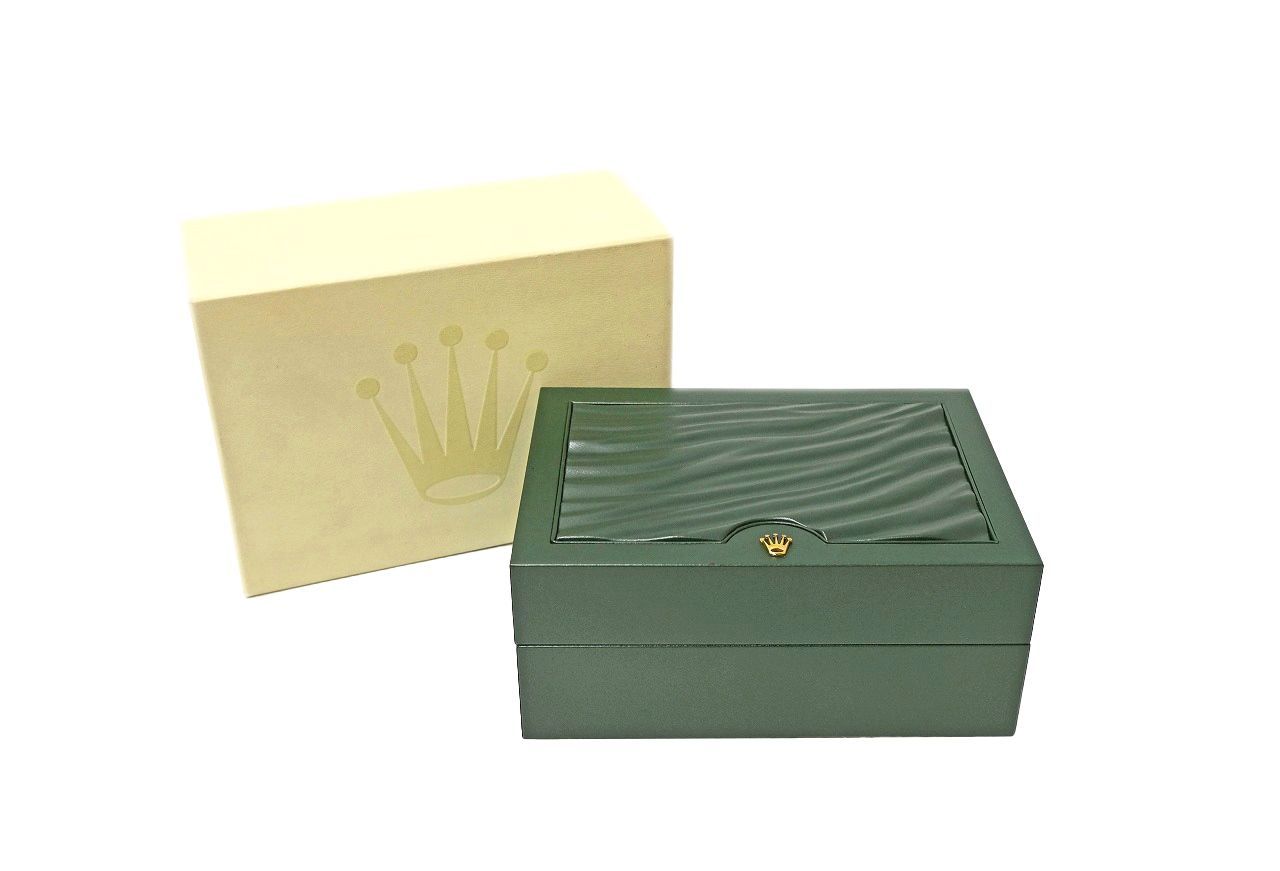 ロレックス空箱　box ロレックス 空箱 緑 グリーン 31.00.64 BOX ボックス - メルカリ