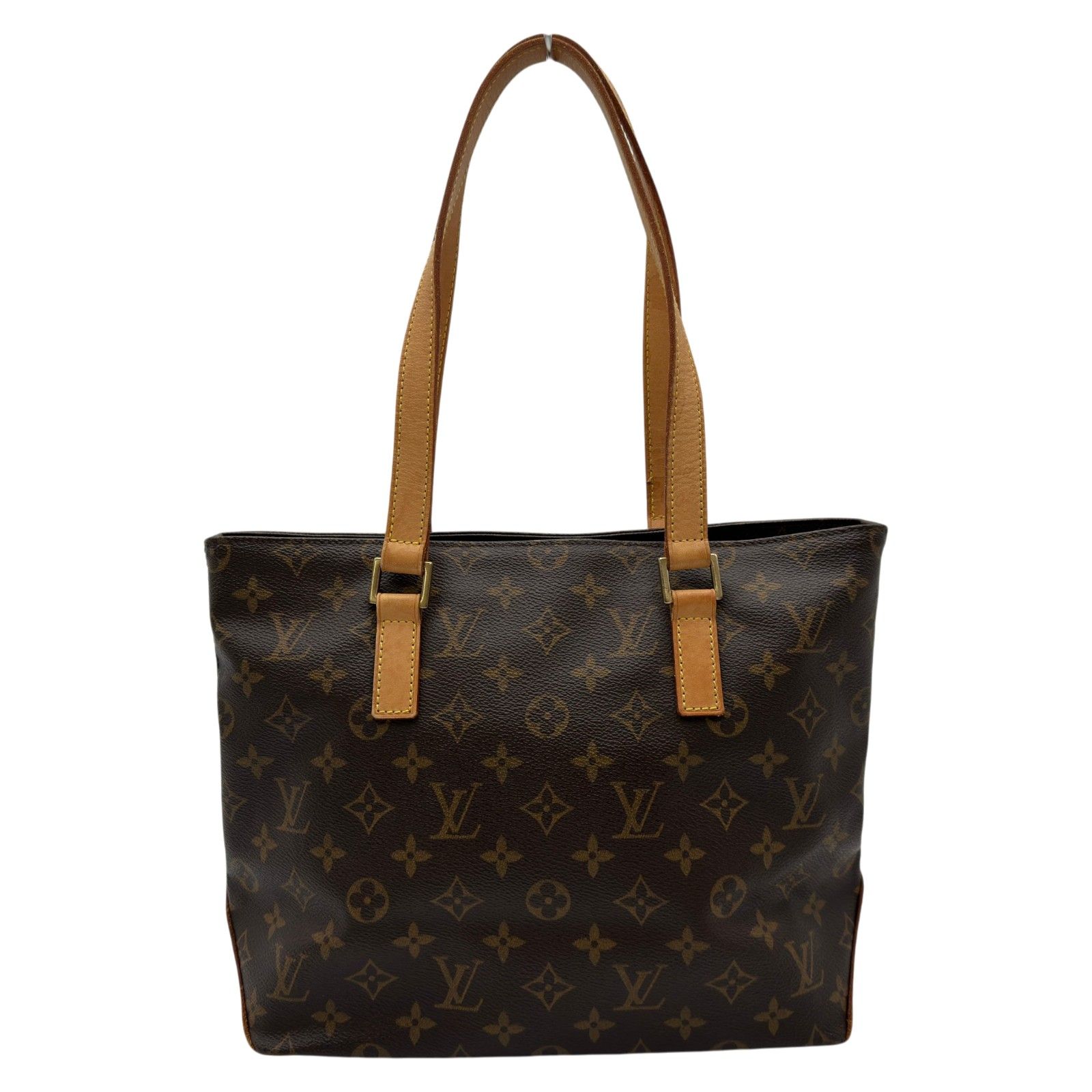 ルイ・ヴィトン LOUIS VUITTON カバ・ピアノ M51148 ブラウン モノグラム/レザー レディース トートバッグ