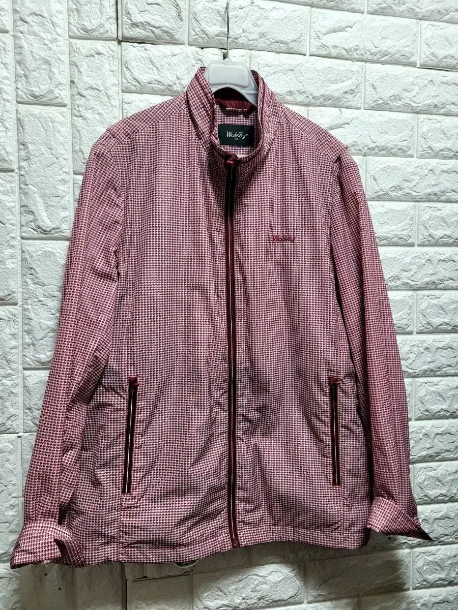 Wolsey ギンガム CHECK パータン メンズ ウィンドブレーカー ジャケット