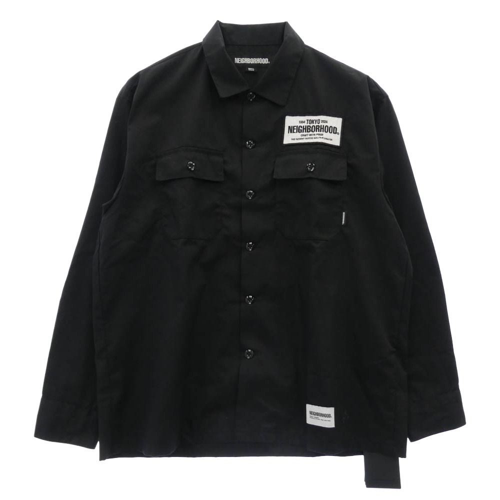 NEIGHBORHOOD◆241TSNH-SHM01 ワークシャツ NEIGHBORHOOD ネイバーフッド 24SS 241TSNH-SHM01 CLASSIC WORK SHIRT