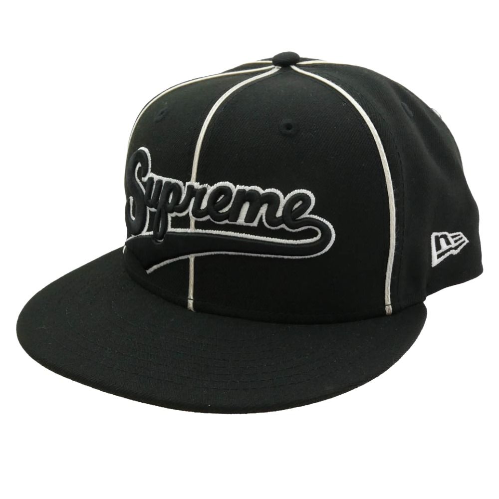 Supreme シュプリーム 25SS x New Era Piping Script Logo Cap
