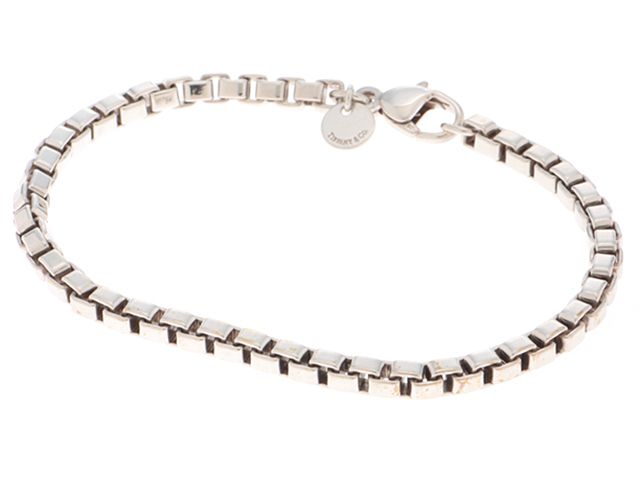 TIFFANY&Co. ティファニー ジュエリー ベネチアン リンク ブレスレット 貴金属･宝石 シルバー925 15.3g【中古】【473】