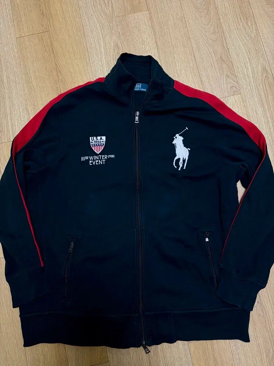 ポロ ビックポニー usa シーズン限定 ジップアップ XL