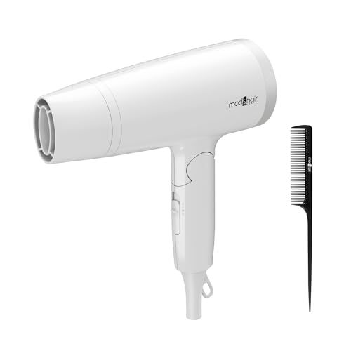 [ mod's hair ] スタイリッシュ マイナスイオン ヘアードライヤー (MHD-1220-W)【 すばやく乾いて毛先さらっとまとまる 】モッズヘア ドライヤー ヘア ヘアドライヤー 大風量 速乾 モッズ・ヘア （ ホワイト ）Y 82392f34