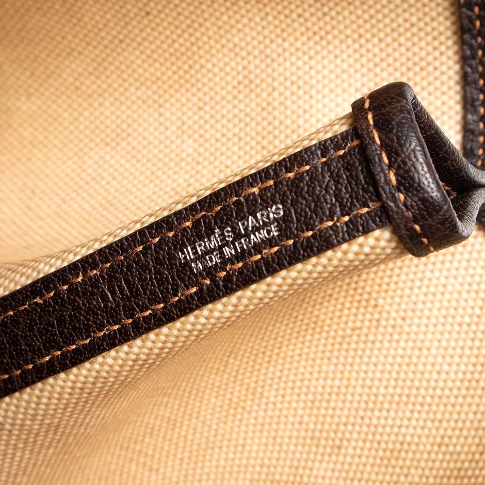 エルメス ガーデンパーティ 36 PM トワルアッシュ ブッフルスキッパー 