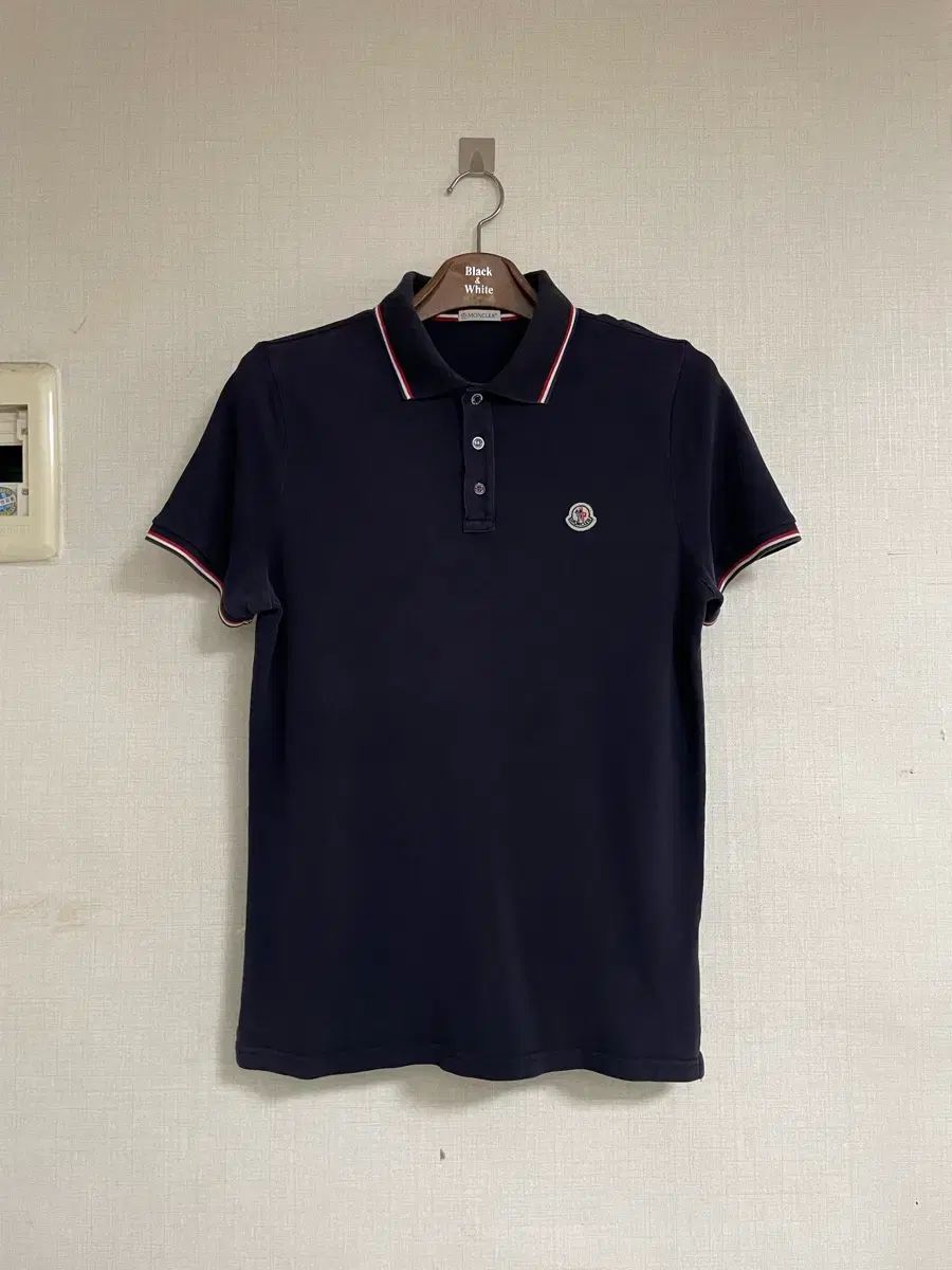 モンクレール ネイビ カラーTシャツ M