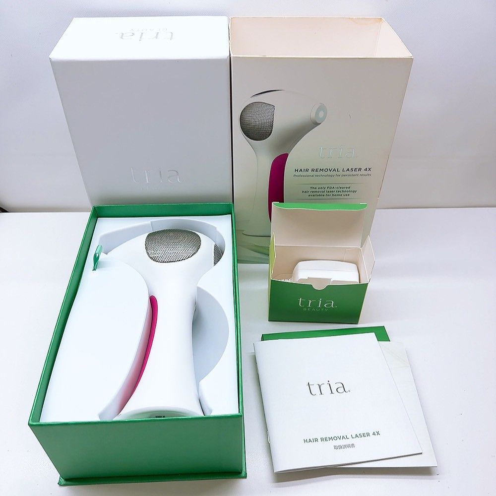 《ほぼ未使用＊付属品完備》 トリア パーソナルレーザー 4X Tria LHR 4.0 脱毛器 ,2605N140