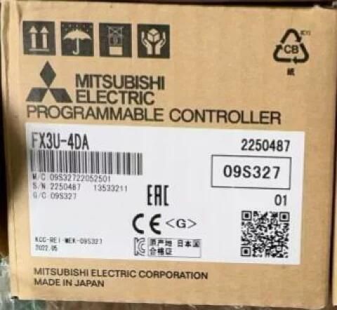 ■【新品★適格請求書★税込★送料無料】 MITSUBISHI 三菱 MELSEC FX3U-4DA Fシリーズ アナログ出力【６ヶ月保証】